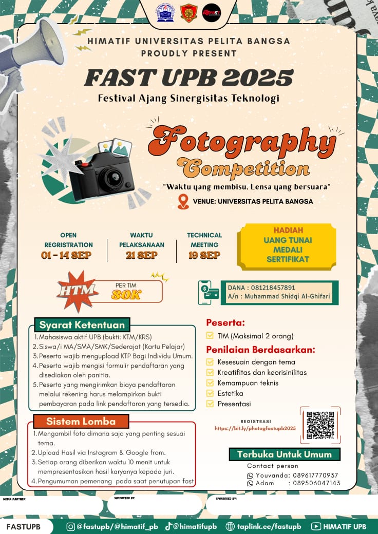 Pamflet lomba photography