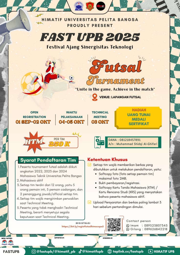 Pamflet Futsal competition
